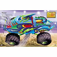 Build Your Own Monster Trucks Sticker Book 