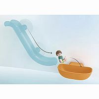 JUNIOR AQUA: Water Slide with Sea Animals 