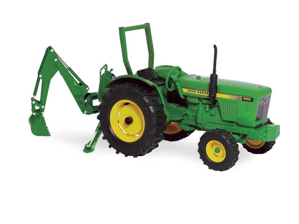 john deere toy tractor backhoe