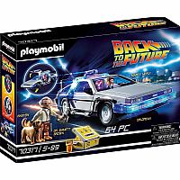 Back to the Future: Delorean Playset - Retired. 