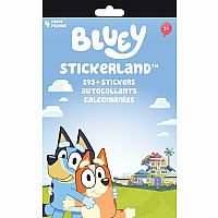 Bluey Stickerland Pad