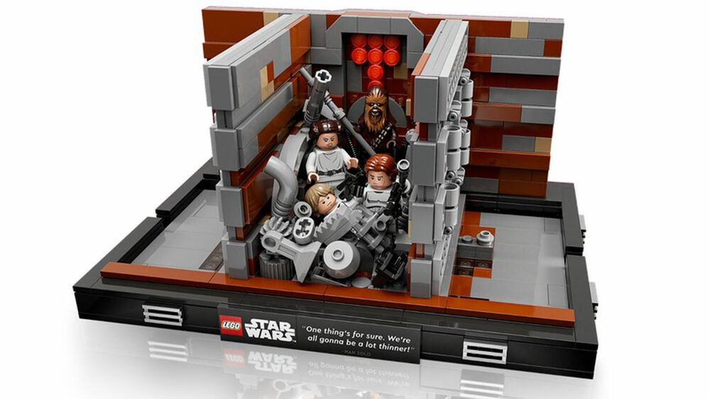 Star Wars Death Star Trash Compactor Toy Sense