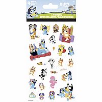 Bluey Stickers - 4 Sheets