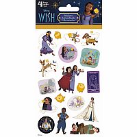 Disney's Wish Stickers - 4 Sheets