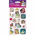 Disney Princess Sketch Stickers - 4 Sheets 