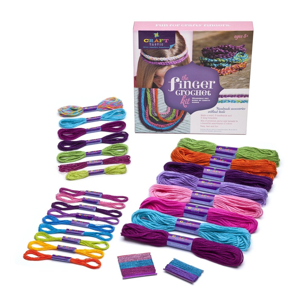 Finger Crochet Kit - Toy Sense