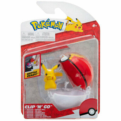 Pokemon Clip N Go - Pikachu with Repeat Ball - Toy Sense