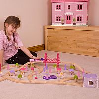 bigjigs toys fairy town train set