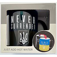 Colour Changing Mug Ukraine Never Surrender