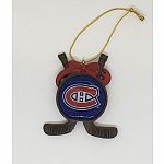 Montreal Canadiens Hockey Sticks - Ornament