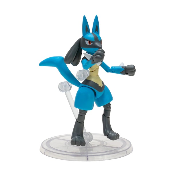 Pokemon Select 6 inch Super-Articulated Figure - Lucario - Toy Sense