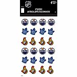 NHL Variety Stickers - 4 Sheets.