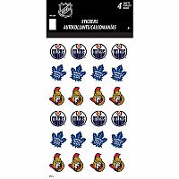 NHL Variety Stickers - 4 Sheets.