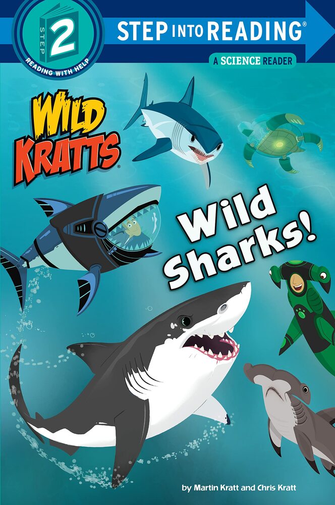 Wild Kratts - Wild Sharks - A Science Reader - Step into Reading 2 ...