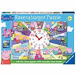Peppa Pig Tell the Time Puzzle - Ravensburger