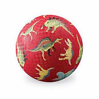 7" Playball/Dinosaurs Red 