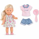 Corolle: Mini Corolline Rosy World Set, 8 inch Doll with Accessories
