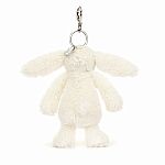 Blossom Cream Bunny 'Berry' Bag Charm - Jellycat 