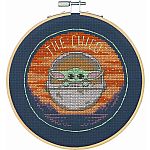 Grogu Cross Stitch Kit