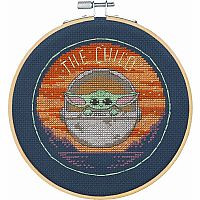 Grogu Cross Stitch Kit