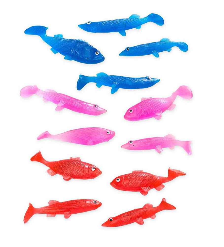 Small Rectangle AquaPod with Colorful Fish - Toy Sense