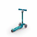 Mini Micro Deluxe LED Kickboard Scooter - Aqua