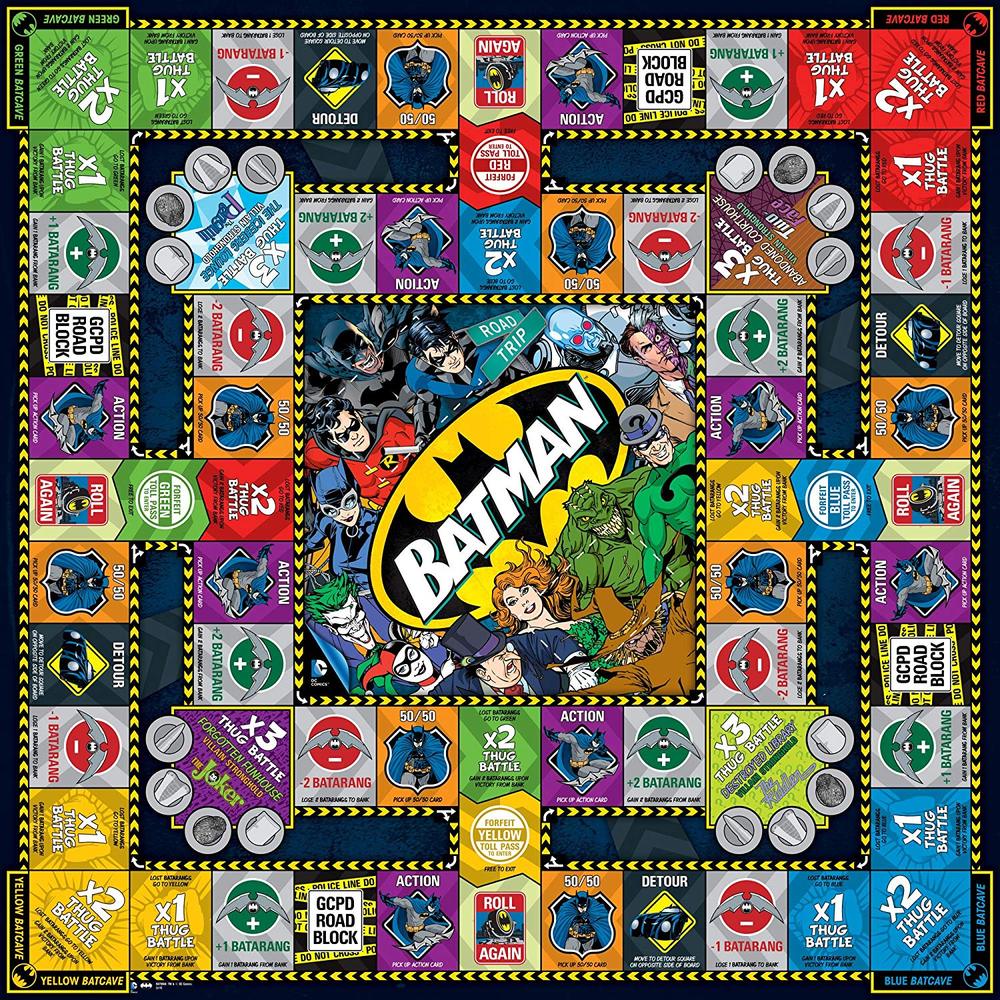 Road Trip - Batman Board Game - Toy Sense