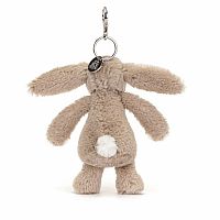 Beige Bunny 'Petal' Bag Charm - Jellycat