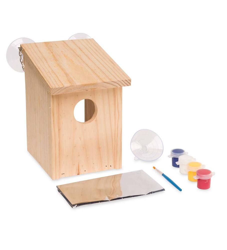 Color Pops Paint Your Own Window Birdhouse Toy Sense