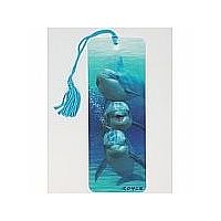 Dolphin Trio - 3D Bookmark 