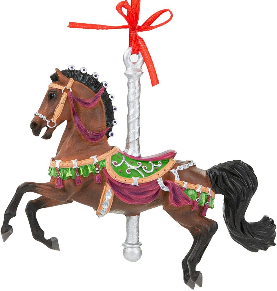 Breyer Horses 2021 Holiday Collection Carousel Ornament Herald Toy