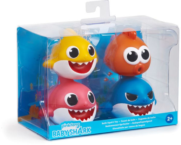 Pinkfong Baby Shark - Bath Squirt Toys - Toy Sense