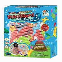 Bath Time Stickers - Weird and Wonderful Dinosaurs