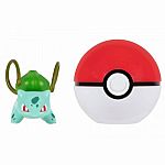 Pokemon Clip 'N' Go - Bulbasaur with Poke Ball