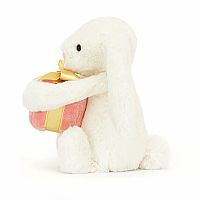 Bashful Bunny with Present - Jellycat