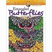 Creative Haven - Entangled Butterflies Coloring Book  