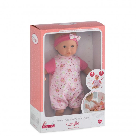 Corolle Bebe Calin Loving And Melodies Doll 12 Inch Toy Sense