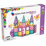 Magna-Tiles Castle DLX 48-Piece Set.