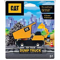 CAT Dump Truck Magnetic Toy Train