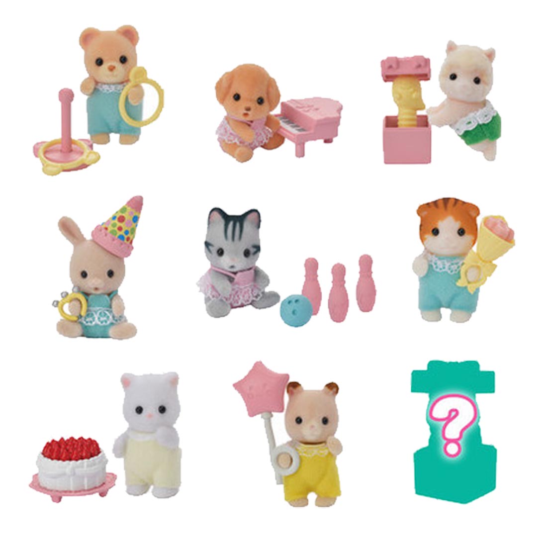 Baby Party Series Calico Critters. - Toy Sense