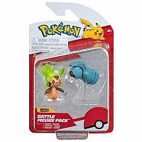 Pokemon Battles Figure 2 Pack - Chespin and Beldum