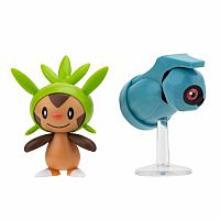 Pokemon Battles Figure 2 Pack - Chespin and Beldum