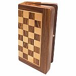 Magnetic Folding Wooden Chess Set - 25cm