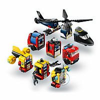 City: Helicopter, Fire Truck & Submarine Remix 