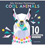 My Sticker Paintings: Cool Animals: 10 Magnificent Paintings 