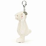 Blossom Cream Bunny 'Berry' Bag Charm - Jellycat 