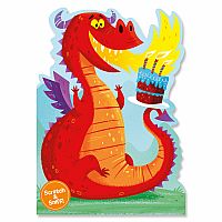 Scratch & Sniff Dragon Birthday Card 