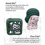 Munch Mitt and Chew Cube Holiday Gift Pack - Green 