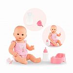 Corolle: Drink and Wet Bath Baby Emma Doll 14 inch