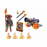 Pirates: Pirate with Cannon Gift Set.